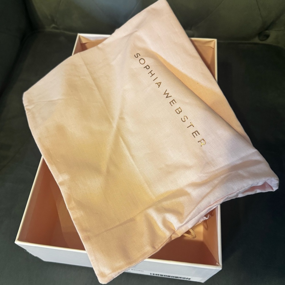 Sophia Webster Coral Embellished Heels - Picture 4 of 7